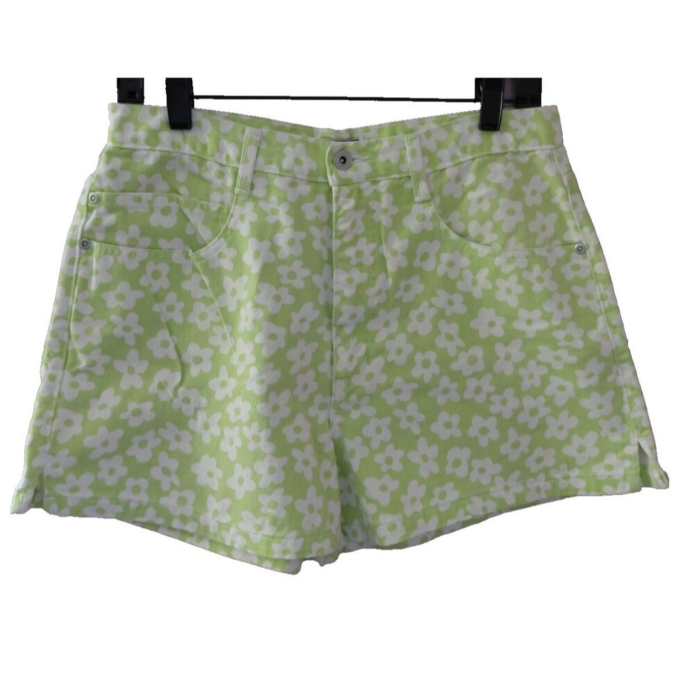 Vintage Xhilaration Shorts Junior's Size 13/14 Floral Denim Boho Cottagecore